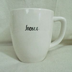 Rae Dunn Mug “Snooze” New